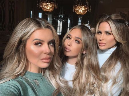 Ariana, Kim and Brielle with lip injections.